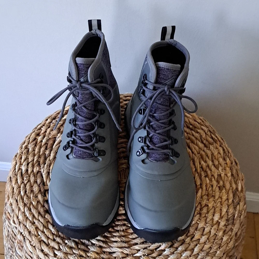 The Buck Boot‎ Company Mens Apex Lace-Up Hiking/Outdoor Waterproof Grey Boots 10